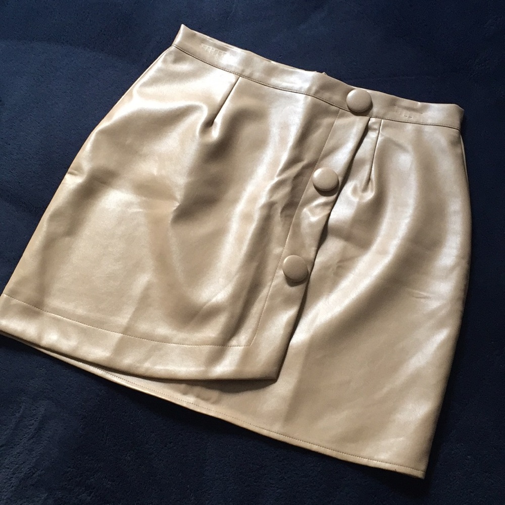 Missguided Tan Skirt